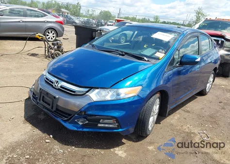 2013 Honda Insight Ex из США, поврежденный, VIN JHMZE2H75DS001093